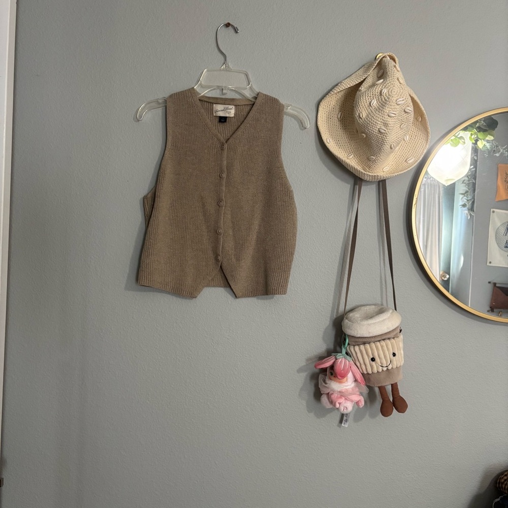 fitted knit tank